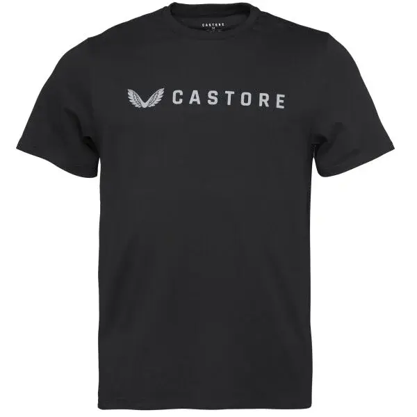 CASTORE SS GRAPHIC T-SHIRT Pánské sportovní triko, černá, velikost XXL