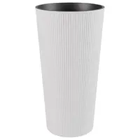 Kvetináč TW30 30x57 biela