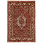 Cazaris ORIENTÁLNÍ KOBEREC, 90/160 cm, krémová, červená