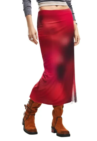 Desigual barevná maxi sukně