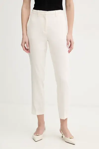 Kalhoty s příměsí lnu Marella MLMCARO