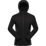 ALPINE PRO ULENA Dámska outdoorová bunda, čierna, veľkosť