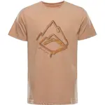 ALPINE PRO MOLAC Pánské triko, hnědá, velikost