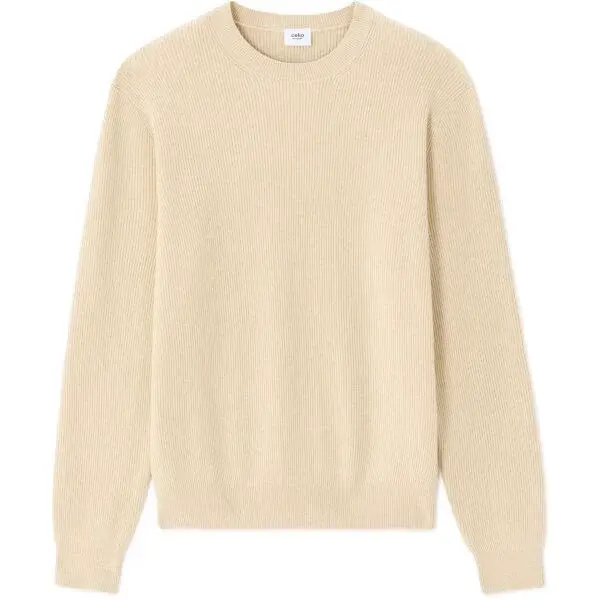 CELIO NEWME Pánský svetr, béžová, velikost