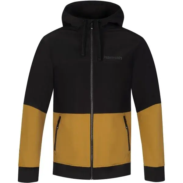 Hannah RYAN Pánská softshellová bunda, černá, velikost