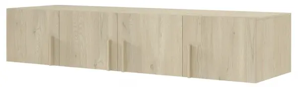 Čtyřdveřový nástavec arturo - krémový dub