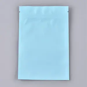 Solid Color Plastic Zip Top Bags