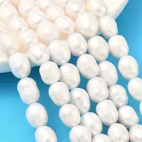Natural Cultured Freshwater Pearl Beads Strands