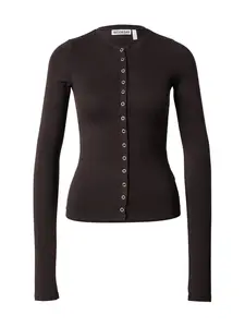 WEEKDAY Kardigán 'Mia'  tmavohnedá