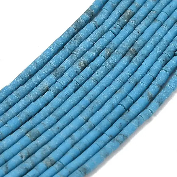 Dyed Synthetic Turquoise Beads Strands