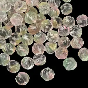 Two-tone Transparent Glass Beads