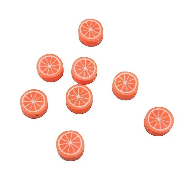 100Pcs Handmade Polymer Clay Beads