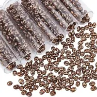 720Pcs Colours Luster Czech Glass Seed Beads