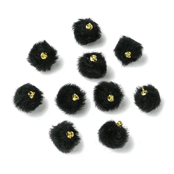 20Pcs Plush Pompom Pendants