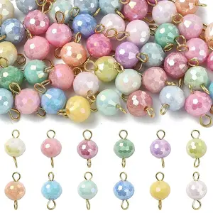 50Pcs Glass Pendants