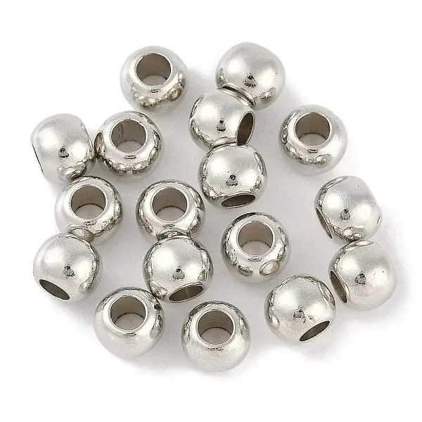 CCB Plastic Round Beads