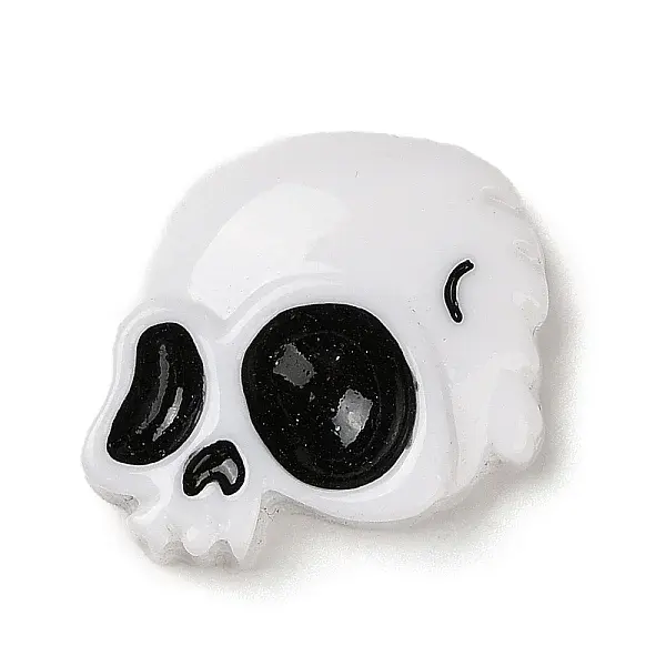 Skull Halloween Opaque Resin Decoden Cabochons
