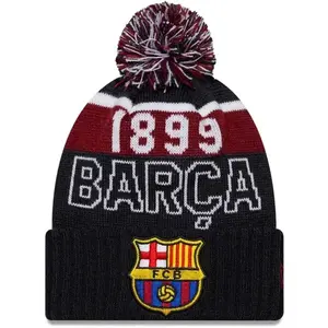 New Era FC BARCELONA YOUTH BEANIE HAT Kulich, tmavě modrá, velikost
