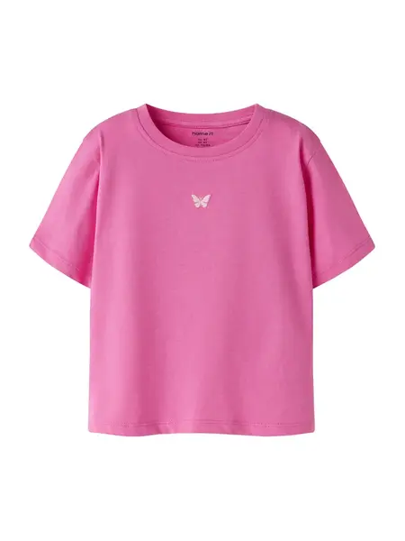 NAME IT Tričko 'NMFVictoria'  ružová / rosé