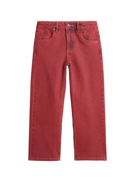 Desigual Džínsy  čerešňová