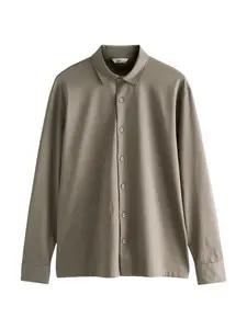 Next Košeľa 'Supima'  svetlohnedá