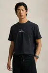 Bavlněné tričko Polo Ralph Lauren černá barva