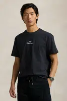 Bavlněné tričko Polo Ralph Lauren černá barva