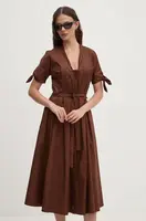 Bavlněné šaty Sandro Ferrone