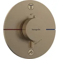 Hansgrohe ShowerSelect Comfort S sprchová a vaňová batéria bez podomietkového telesa kartáčovaný bronz 15554140