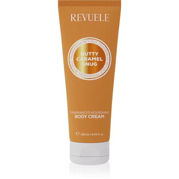 Revuele Nutty Caramel Snug Fragranced Nourishing Body Cream vyživující tělový krém pro ženy 250 ml