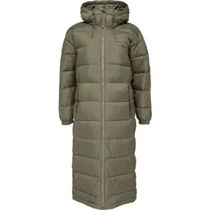 Columbia PIKE LAKE™ III LONG JACKET Dámský zimní kabát, khaki, velikost