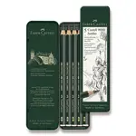 Grafitové tužky Faber-Castell 9000 Jumbo sada 5 ks