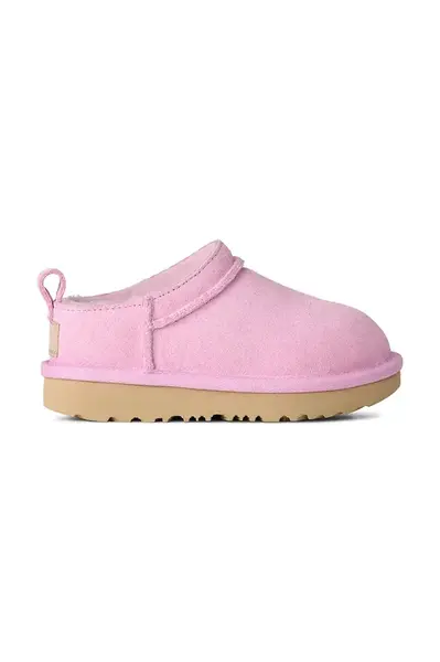 Dětské semišové zimní boty UGG CLASSIC MICRO