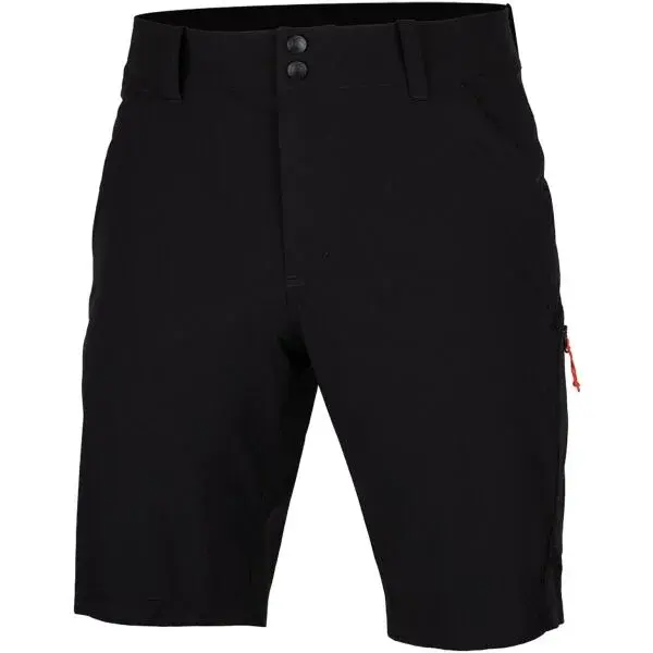 Northfinder HALMO Pánské šortky, černá, velikost