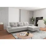 Sit & More ROHOVÁ SEDAČKA, textil, barvy stříbra