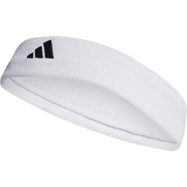 adidas TENNIS HEADBAND Tenisová čelenka, bílá, velikost