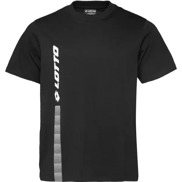 Lotto GILBERT TEE 1 Pánské tričko, černá, velikost