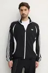 Mikina adidas Originals Teamgeist pánská, černá barva, s aplikací, JC6227