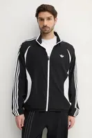 Mikina adidas Originals Teamgeist pánská, černá barva, s aplikací, JC6227