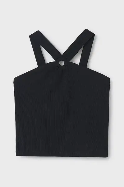 Dětský top Mayoral černá barva, 6035