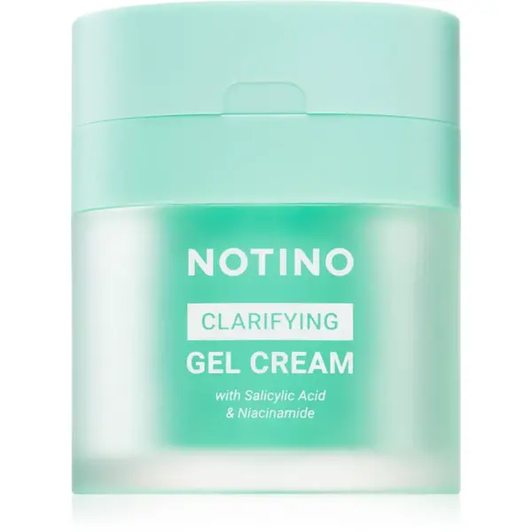 Notino Clarifying Gel Cream with Salicylic Acid and Niacinamide jemný čistiaci gélový krém s kyselinou salicylovou a niacínamidom 50 ml