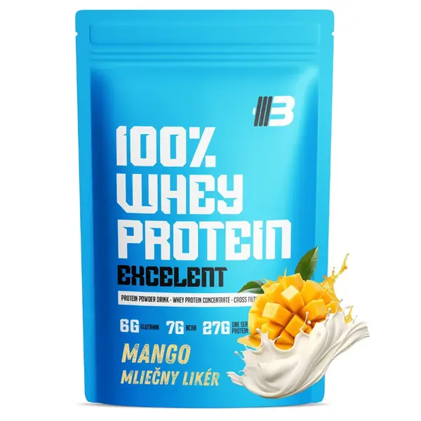 Excelent 100% Whey Proteín – mango mliečny likér od BODY NUTRITION
