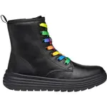 Geox J PHAOLAE Dívčí volnočasová obuv, černá, velikost