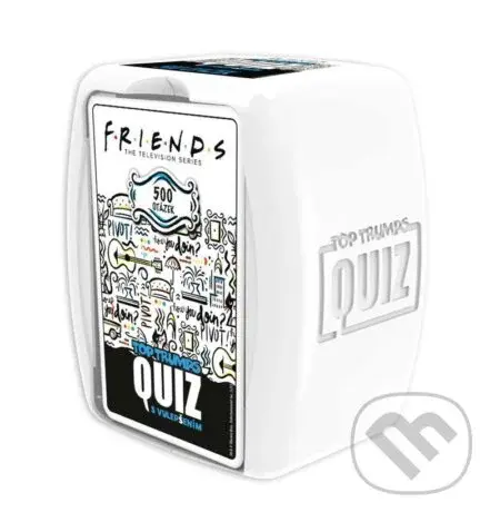 TOP TRUMPS QUIZ Friends CZ (Přátelé) - kvízová karetní hra - hra z kategorie Party hry