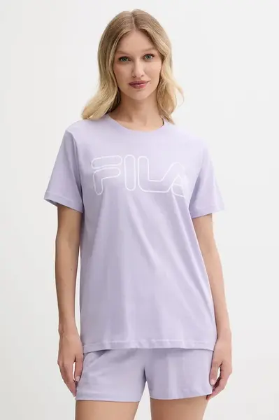 Bavlněné pyžamo Fila