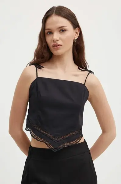 Bavlněný top Sisley