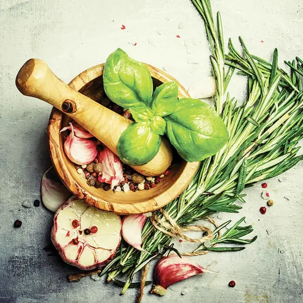 Euroart OBRAZ NA SKLE, jídlo a pití, 20/20/1,40 cm