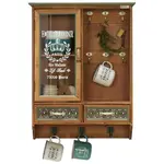 Ambia Home ZÁVĚSNÁ VITRÍNA, přírodní barvy, 53,5/69,5/18,5 cm