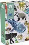 Puzzle Zvířata světa - 200 pcs