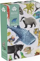 Puzzle Zvířata světa - 200 pcs